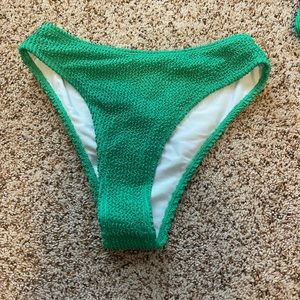 Full coverage green bottoms